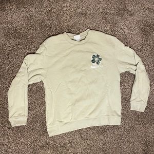H&M green crewneck